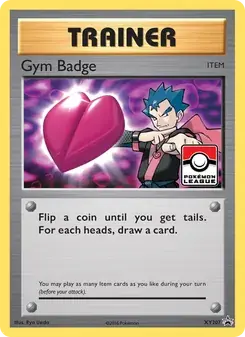 Gym Badge XY207 XY Black Star Promos Pokémon card