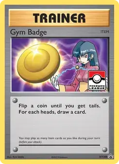 Gym Badge XY208 XY Black Star Promos Pokémon card