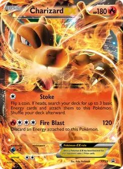 Charizard EX XY29 XY Black Star Promos Pokémon card