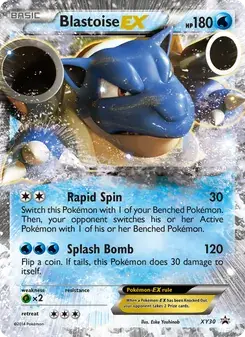 Blastoise EX XY30 XY Black Star Promos Pokémon card