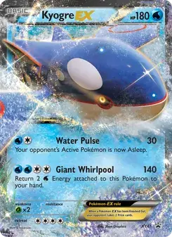 Kyogre EX XY41 XY Black Star Promos Pokémon card