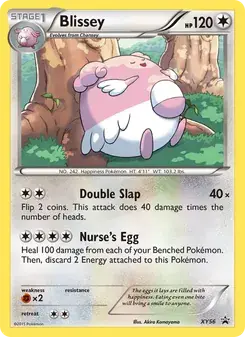 Blissey XY56 XY Black Star Promos Pokémon Karte