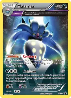 Malamar XY58 XY Black Star Promos Pokémon card