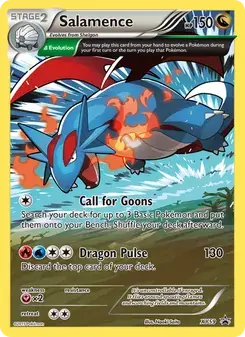 Salamence XY59 XY Black Star Promos Pokémon card