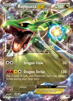 Rayquaza EX XY73 XY Black Star Promos Pokémon card