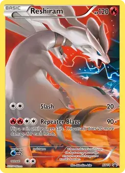 Reshiram XY74 XY Black Star Promos Pokémon card