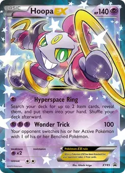 Hoopa EX XY85 XY Black Star Promos Pokémon card