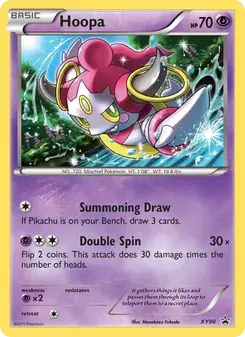 Hoopa XY90 XY Black Star Promos Pokémon card