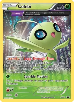 Celebi XY93 XY Black Star Promos Pokémon card
