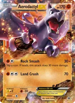 Aerodactyl EX XY97 XY Black Star Promos Pokémon card