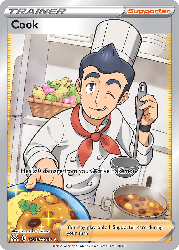Cook TG25 Lost Origin Trainer Gallery Pokémon card