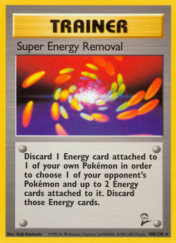Super Energy Removal 108/130 Base Set 2 Pokémon Karte