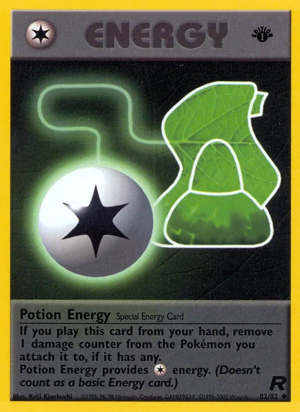 Potion Energy 82/82 Team Rocket Pokémon card