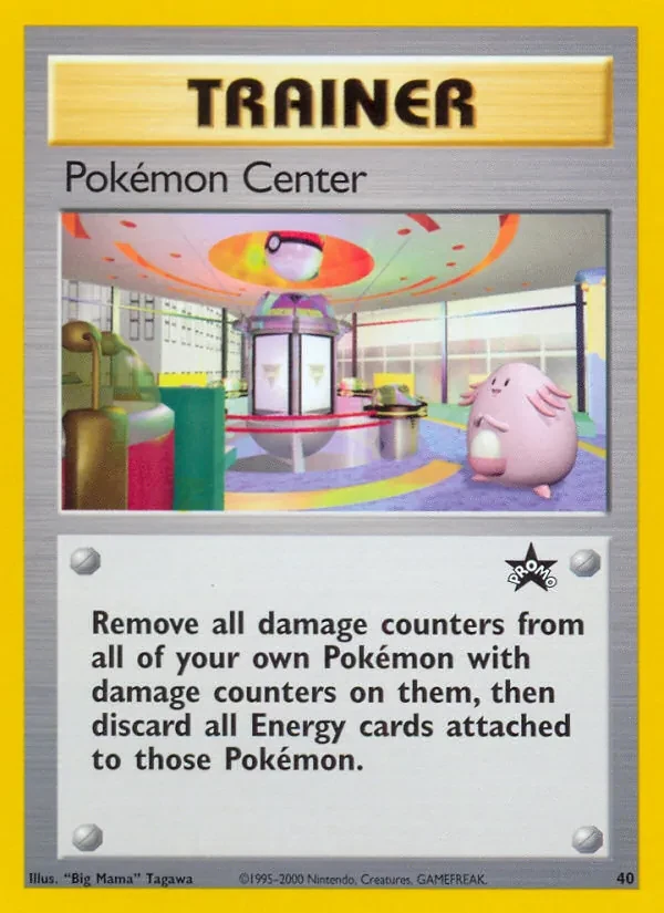 Pokémon Center 40/53 Wizards Black Star Promos Pokémon card