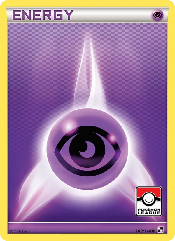Psychic Energy 109/114 Black & White Pokémon card