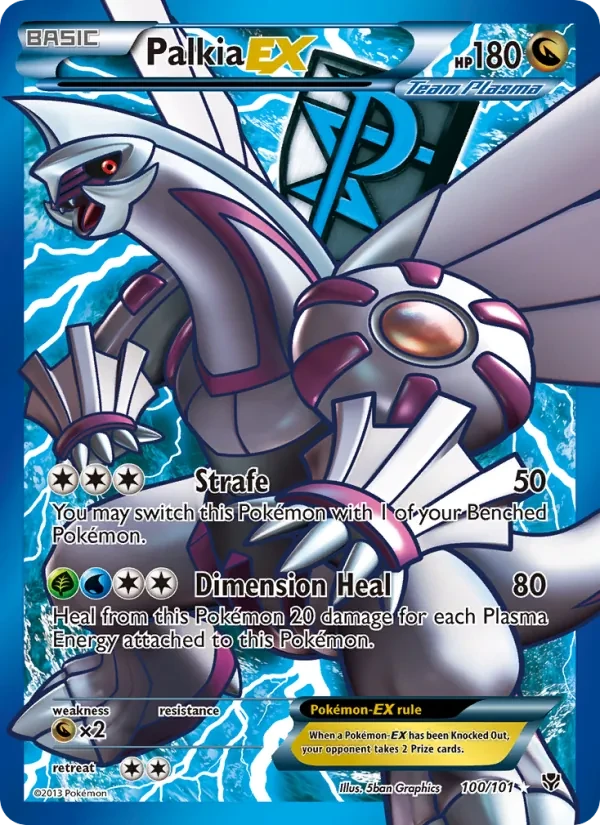 Palkia-EX 100/101 Plasma Blast Pokémon card