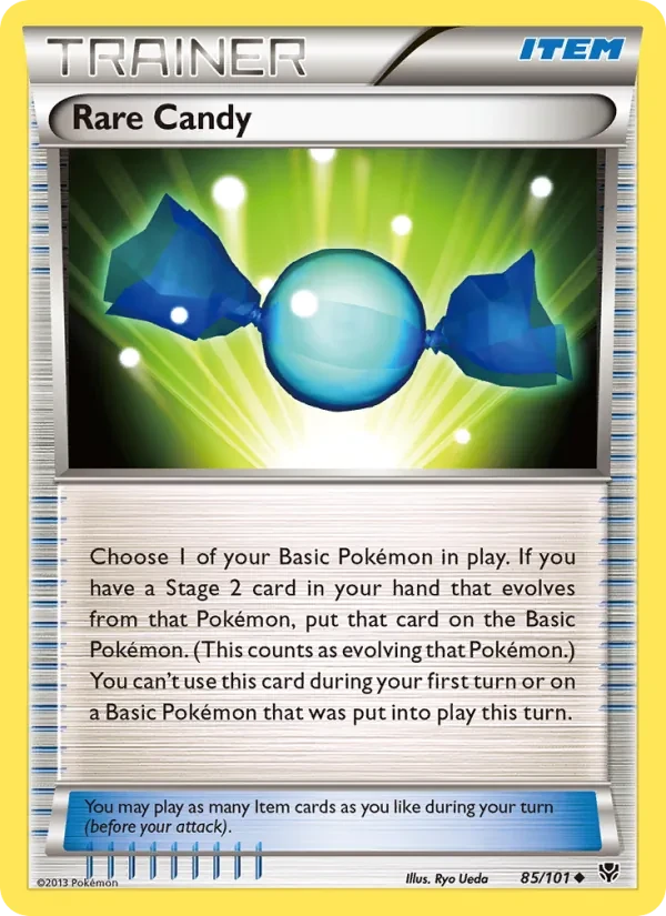Rare Candy 85/101 Plasma Blast Pokémon kaart
