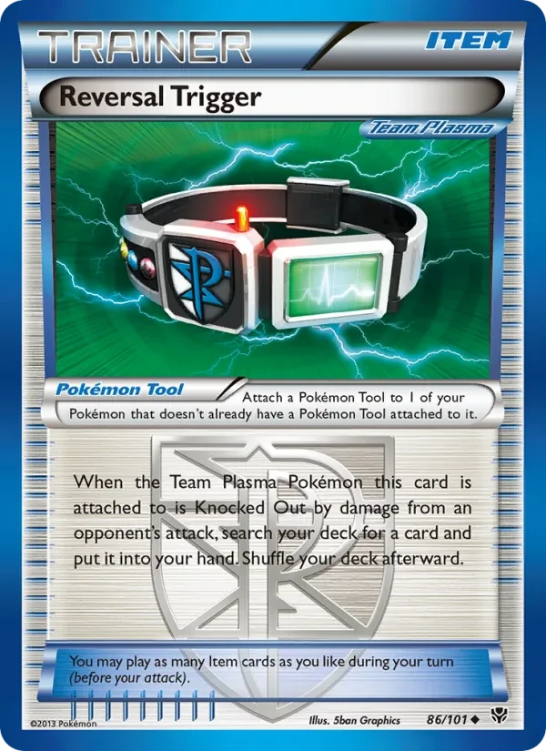 Reversal Trigger 86/101 Plasma Blast Pokémon card