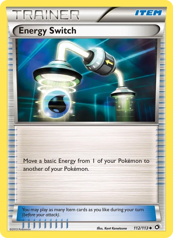 Energy Switch 112/113 Legendary Treasures Pokémon card