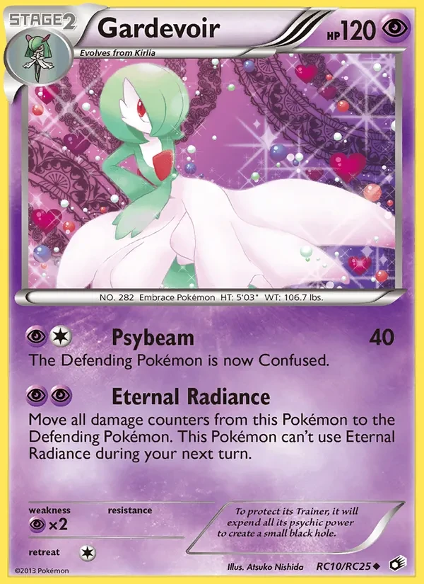 Gardevoir RC10 Legendary Treasures Pokémon Karte