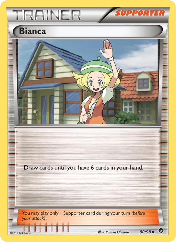 Bianca 90/98 Emerging Powers Pokémon Karte