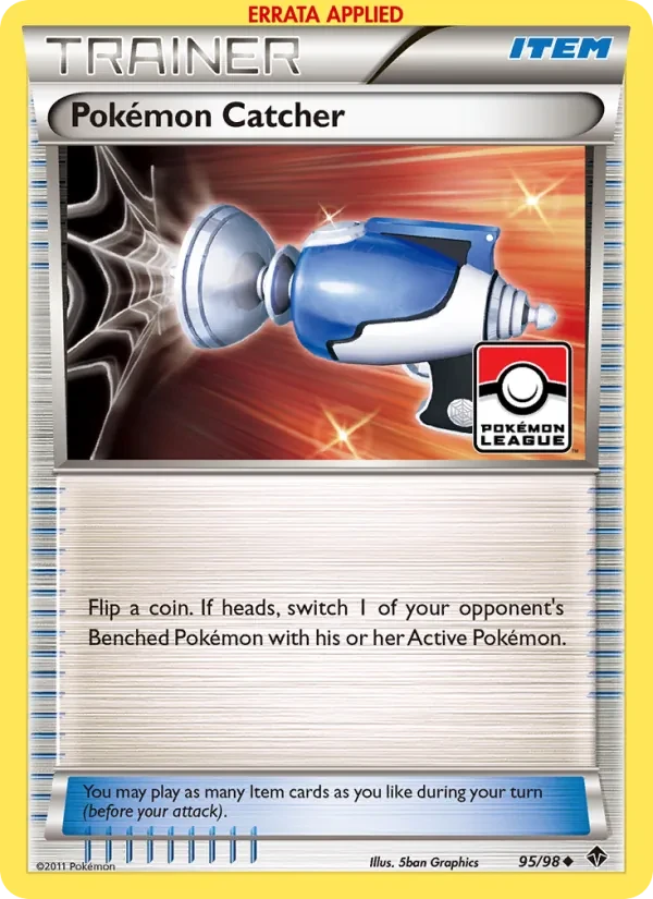 Pokémon Catcher 95/98 Emerging Powers Pokémon card