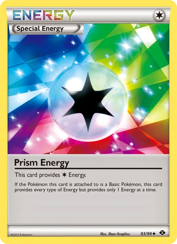 Prism Energy 93/99 Next Destinies Pokémon card