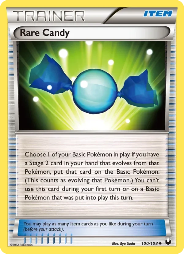 Rare Candy 100/108 Dark Explorers Pokémon card