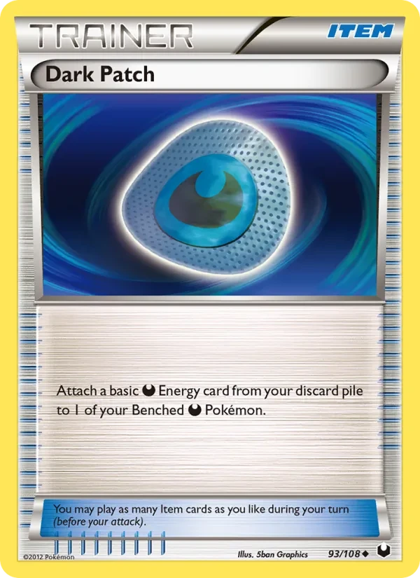 Carta Pokémon Dark Patch 93/108 Dark Explorers