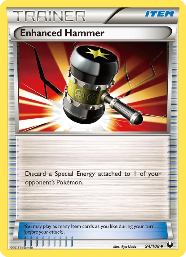 Enhanced Hammer 94/108 Dark Explorers Pokémon card