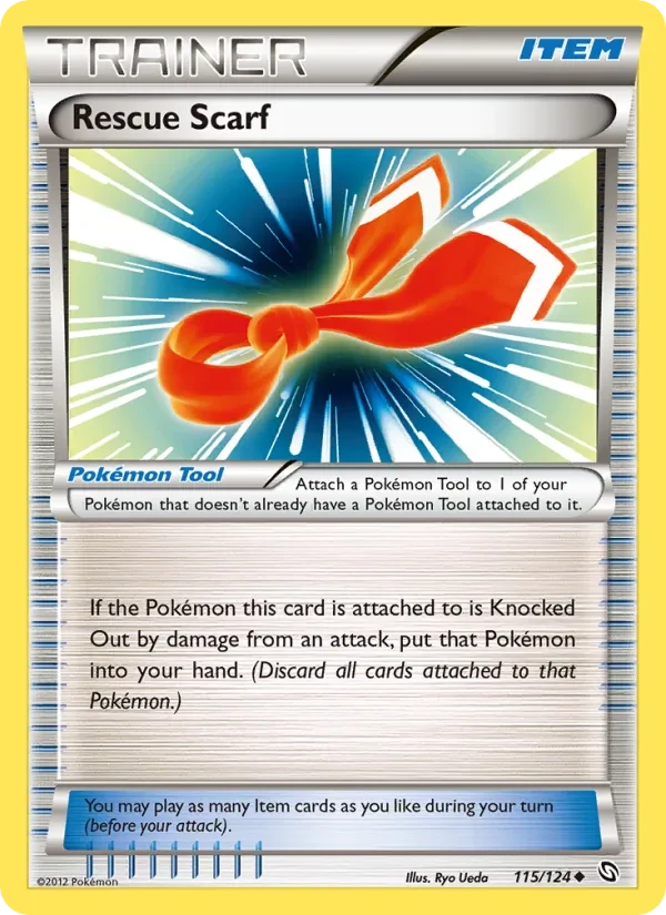 Rescue Scarf 115/124 Dragons Exalted Pokémon card