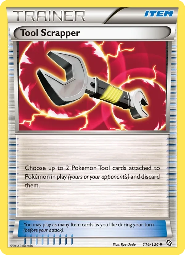 Tool Scrapper 116/124 Dragons Exalted Pokémon Karte