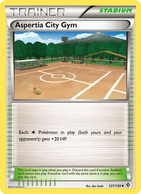 Carte Pokémon Aspertia City Gym 127/149 Boundaries Crossed