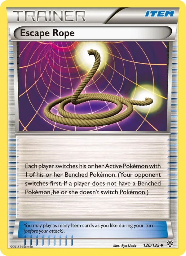 Escape Rope 120/135 Plasma Storm Pokémon card