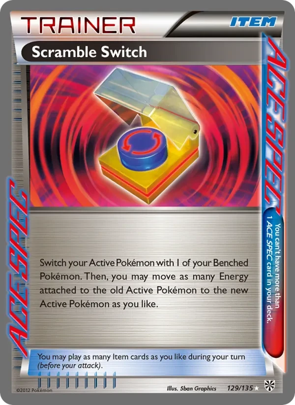 Scramble Switch 129/135 Plasma Storm Pokémon card
