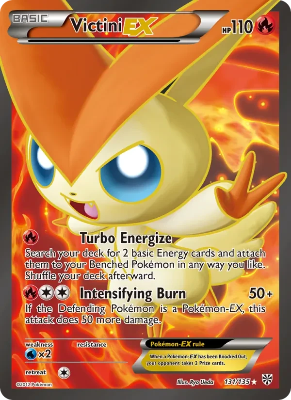 Victini-EX 131/135 Plasma Storm Pokémon card
