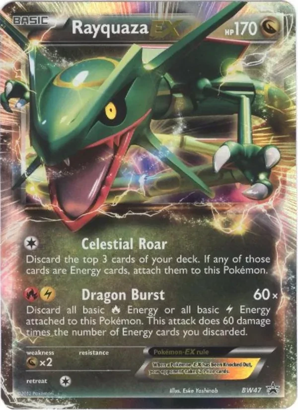 Rayquaza-EX BW47 BW Black Star Promos Pokémon Karte