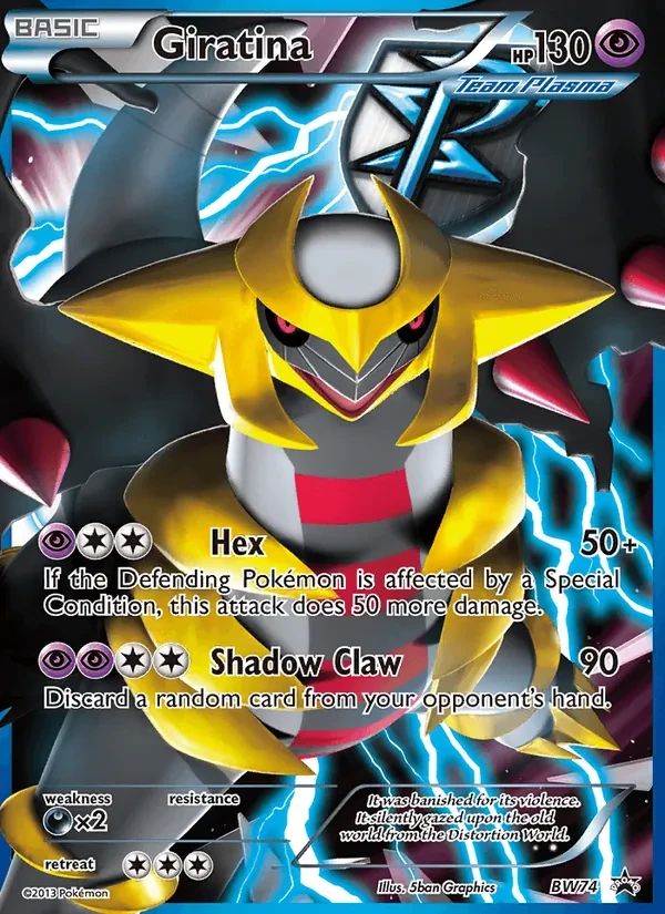 Giratina BW74 BW Black Star Promos Pokémon card
