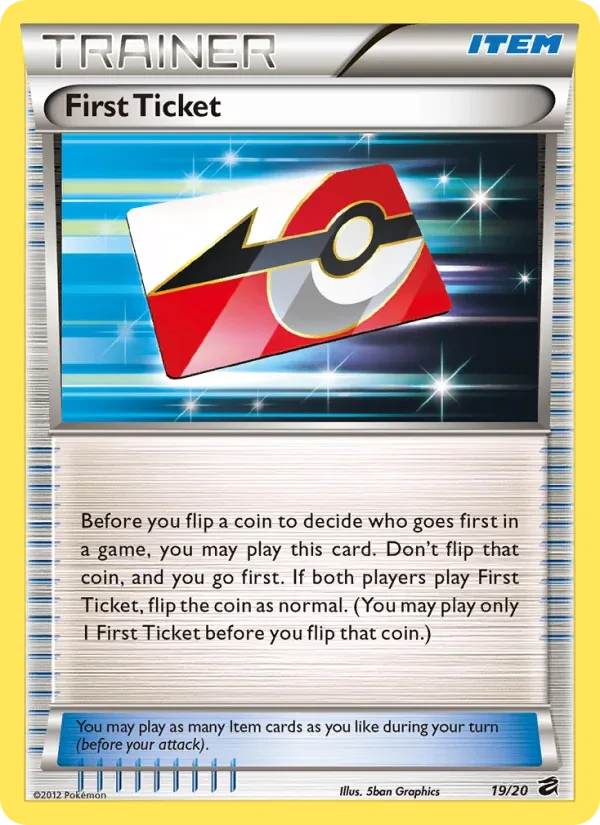 First Ticket 19/20 Dragon Vault Pokémon card