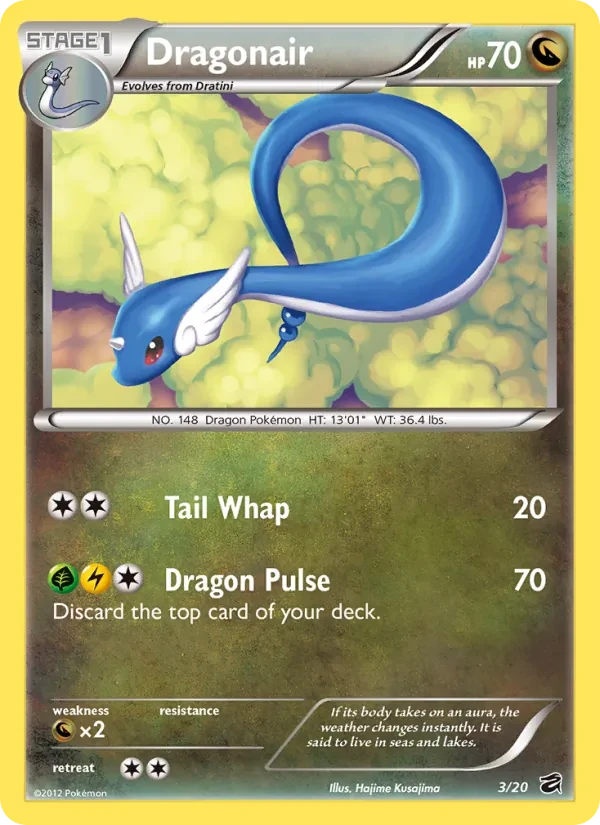 Dragonair 3/20 Dragon Vault Pokémon card