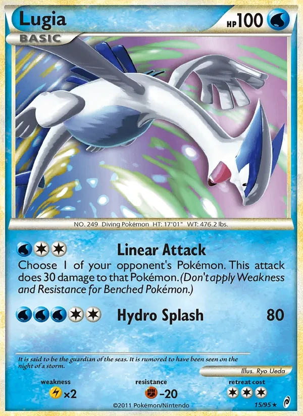 Lugia 15/95 Call of Legends Pokémon Karte