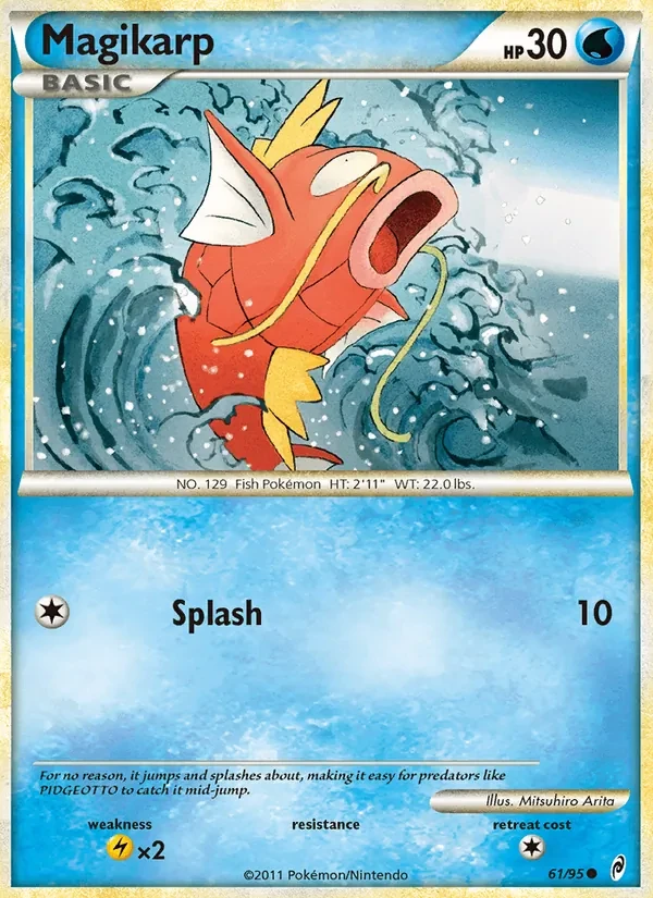 Magikarp 61/95 Call of Legends Pokémon card