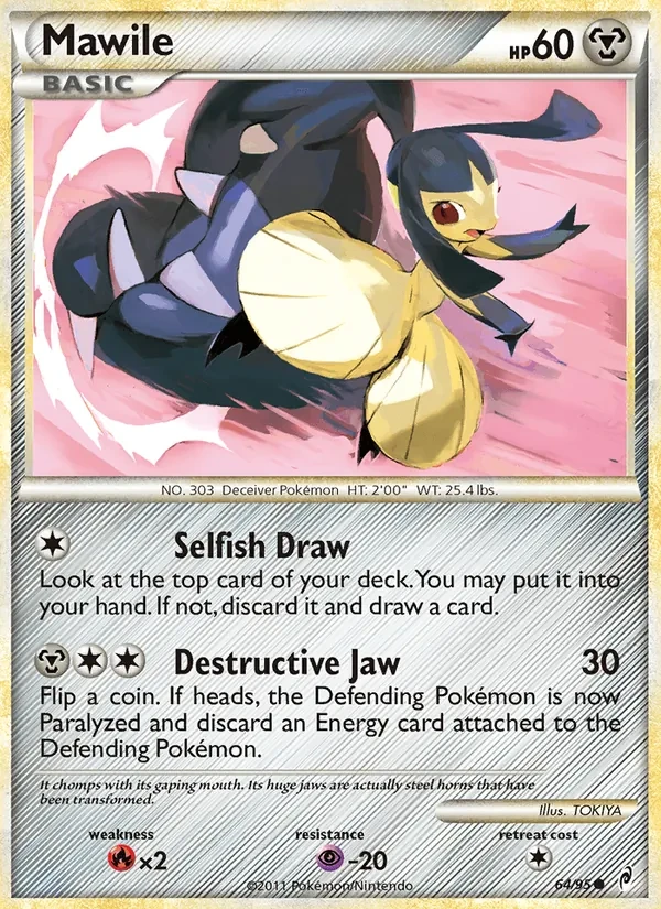 Carte Pokémon Mawile 64/95 Call of Legends