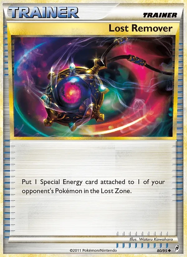 Lost Remover 80/95 Call of Legends Pokémon Karte