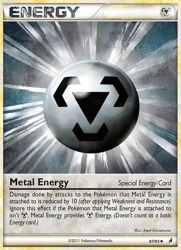 Metal Energy 87/95 Call of Legends Pokémon card