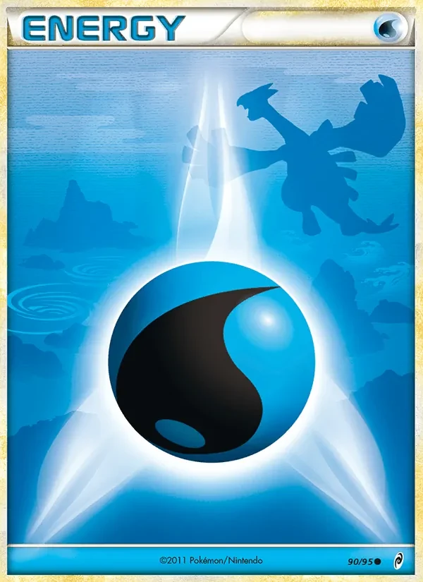 Water Energy 90/95 Call of Legends Pokémon Karte