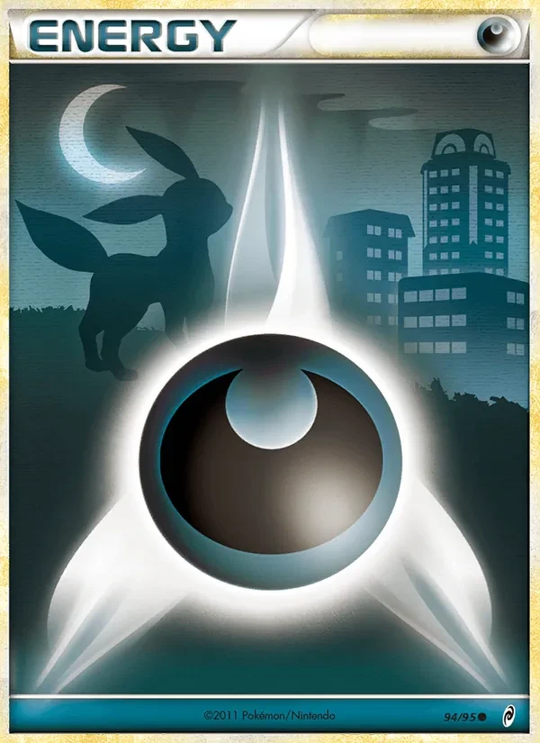 Darkness Energy 94/95 Call of Legends Pokémon card