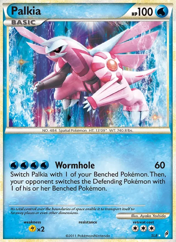 Palkia SL8 Call of Legends Pokémon Karte