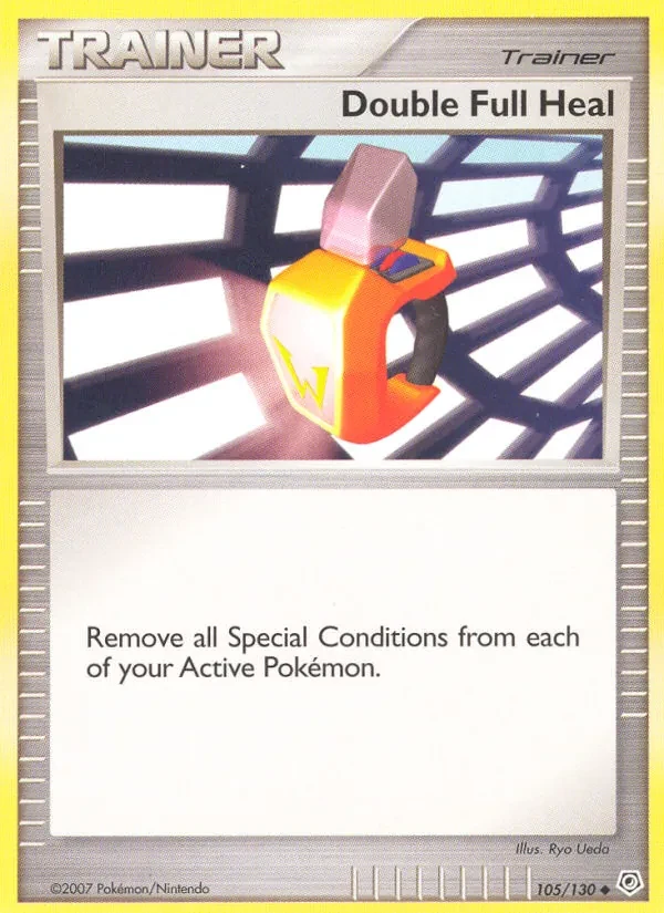 Double Full Heal 105/130 Diamond & Pearl Pokémon Karte