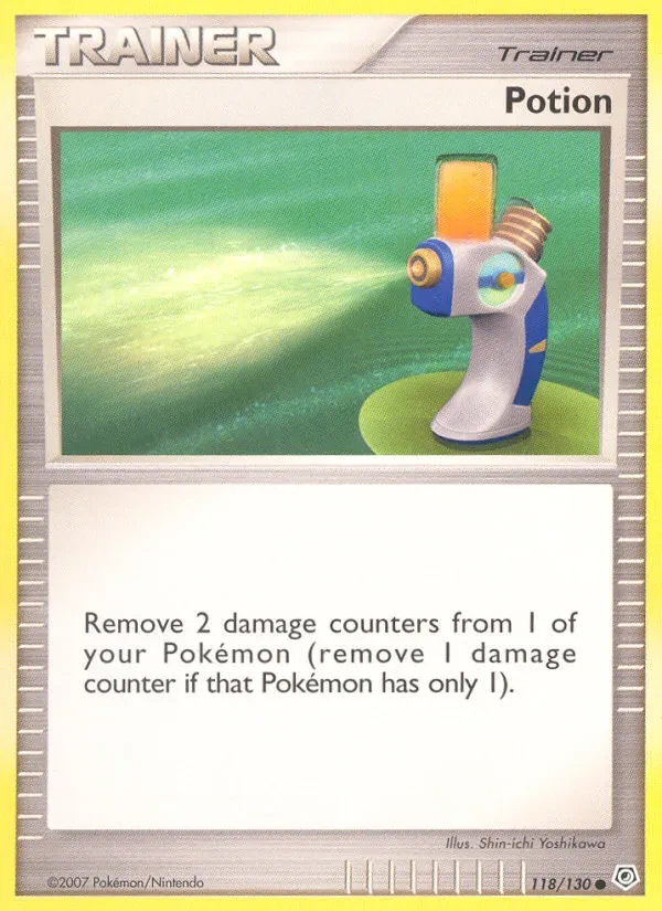 Potion 118/130 Diamond & Pearl Pokémon Karte